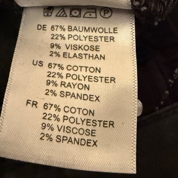 Articles Of Society Women's Sz 28 Durand London Wash High-Rise Crop Flare Jeans - Picture 12 of 16